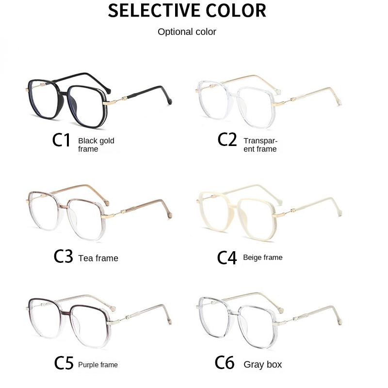 New Fashion Design Photochromic Glasses Men Women Luxury Anti Blue Light Eyeglasses Anti Uv Eye Protection Unisex Goggle Eyewear