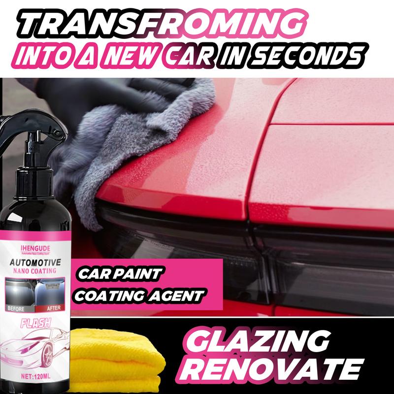 

1 Piece 120ml Car Coating Agent Crystal Coating Wax - Anti-Fouling and Dust-Proof, Smooth and Bright, Polyester Protection Can Be Used for Car Paint