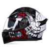 Motorcycle Helmet Full Helmet Can Be Equipped with Bluetooth Headset Men's Four-season Electric Bicycle Riding Helmet