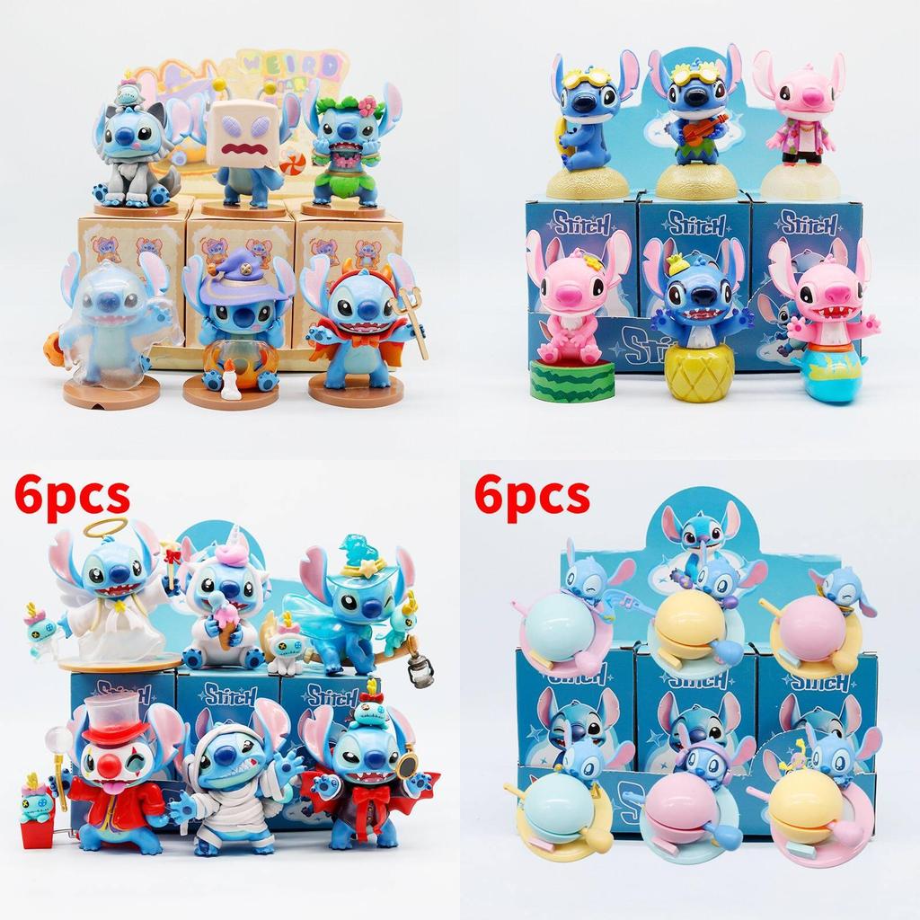Disney Stitch Pvc Collectible Figure With Interactive Crane Game For Kids And Collectors