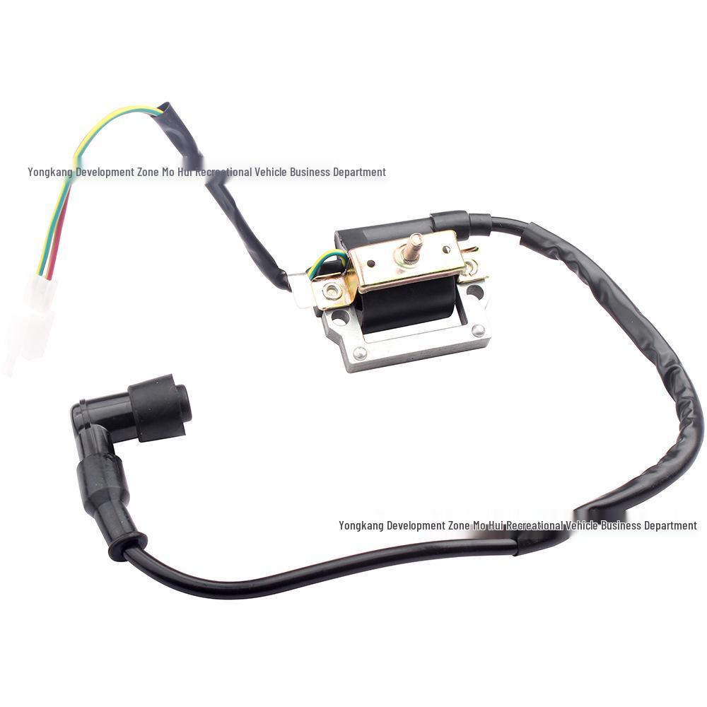 High Voltage CDI Ignition Coil & Bracket for 50CC-120CC Off-road Motorcycle, ATV, Four-wheel Beach Kart