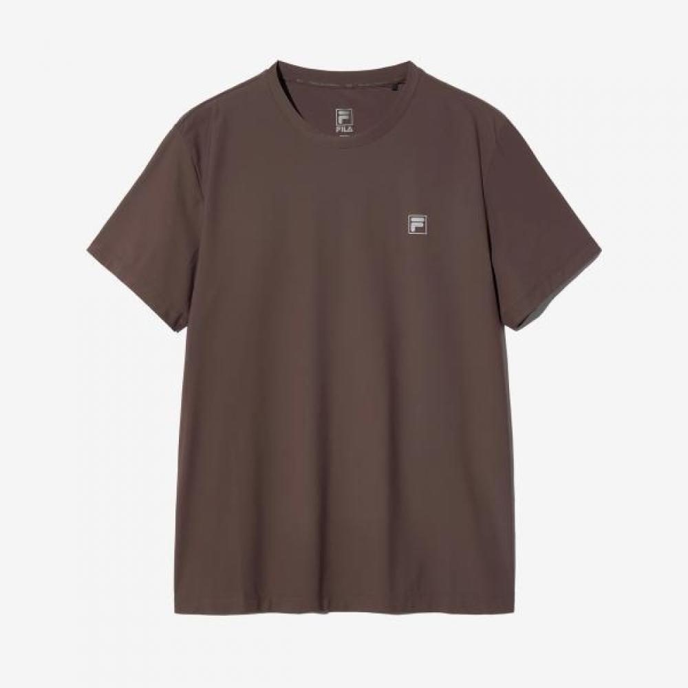 

Fila EssenTial TricoT T shirT For Men And woMen 24ss refiT BRN/W80