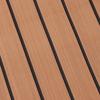 EVA Flooring Mat 120x240cm Non-Slip Self Adhesive Decking Pad Decoration for Marine Boat Yacht(Light Brown Black )