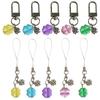 Stylish Green Clover Phone Charm Durable Alloy Pendant For Keys Bags Good Luck Gift Stylish Phone Strap Charm