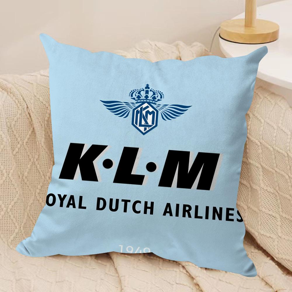 Niederlande kKlm RRoyal Kissenbezug Kurzer Plüsch Zweiseitiger Druck Quadratische Wurfkissenbezüge Sofa Heimkissen Dekoration