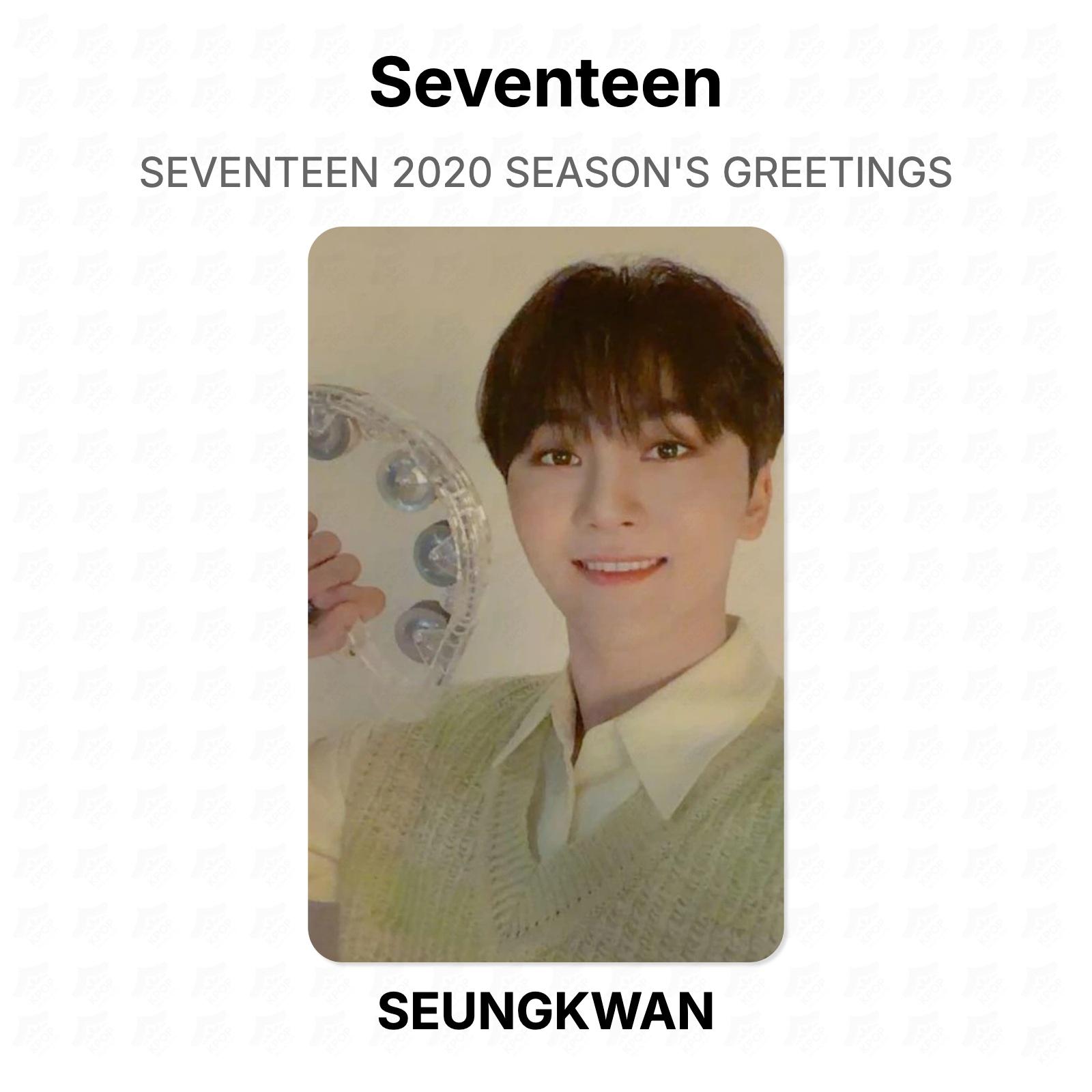 Seventeen 2020 SEASON S GREETINGS Official Photocard SEUNGKWAN
