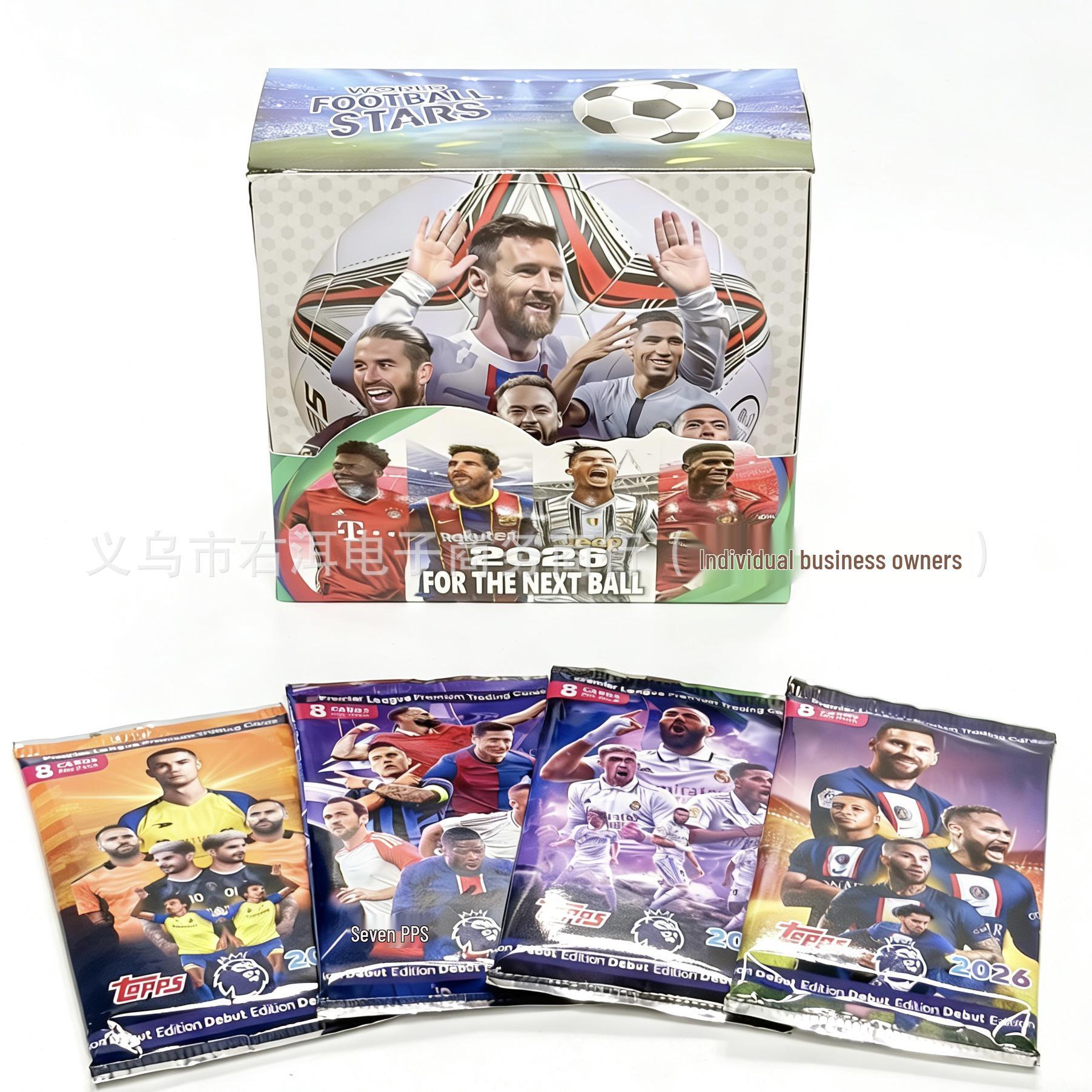 2026 World Cup Football Star Card Collection - 288 Card Set
