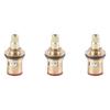 5PCS Copper Faucet Valve High Hardness Rustproof Faucet Stem Cartridge Replacement for Kitchen