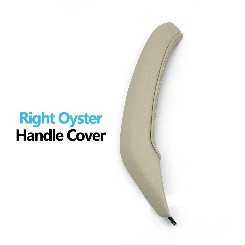 

LHD RHD Автомобильный интерьер Пассажирская дверь Левая Правая Ручка с кожаной внешней накладкой Замена для BMW X3 X4 F25 F26 2010-2016 Oyster Right