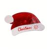 Christmas Hat Hair Claw Scalp Protection Shark Hair Clip Shower Back Head Hair Claw Versatile Hair Accessories