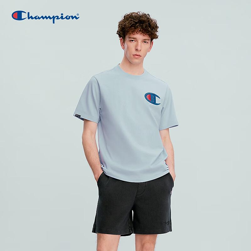 Классическая хлопковая футболка Champion с вышивкой S