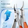 Eagle Beak Stainless Steel Cuticle Nipper and Toenail Clipper - Super Sharp Beveled Edge