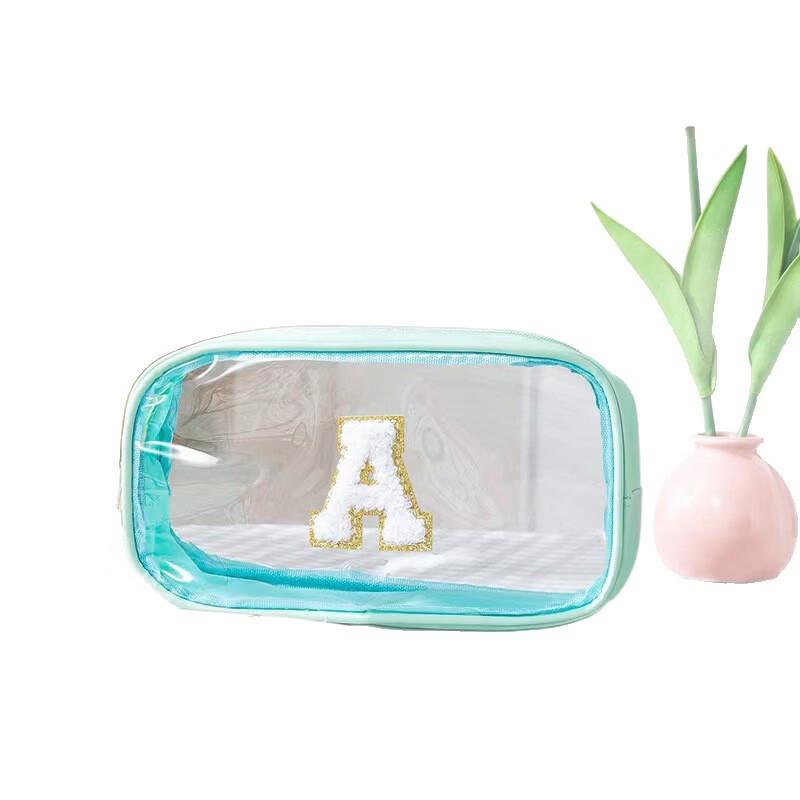 MDNGMDNG Waterproof PVC Large Capacity Cosmetic Bag 23x9x12.5cm