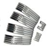 ABS Chrome 6pcs Front Grille Grill Shinny Decoration Trims For Toyota Land Cruiser Prado 2018  FJ150 Accessories