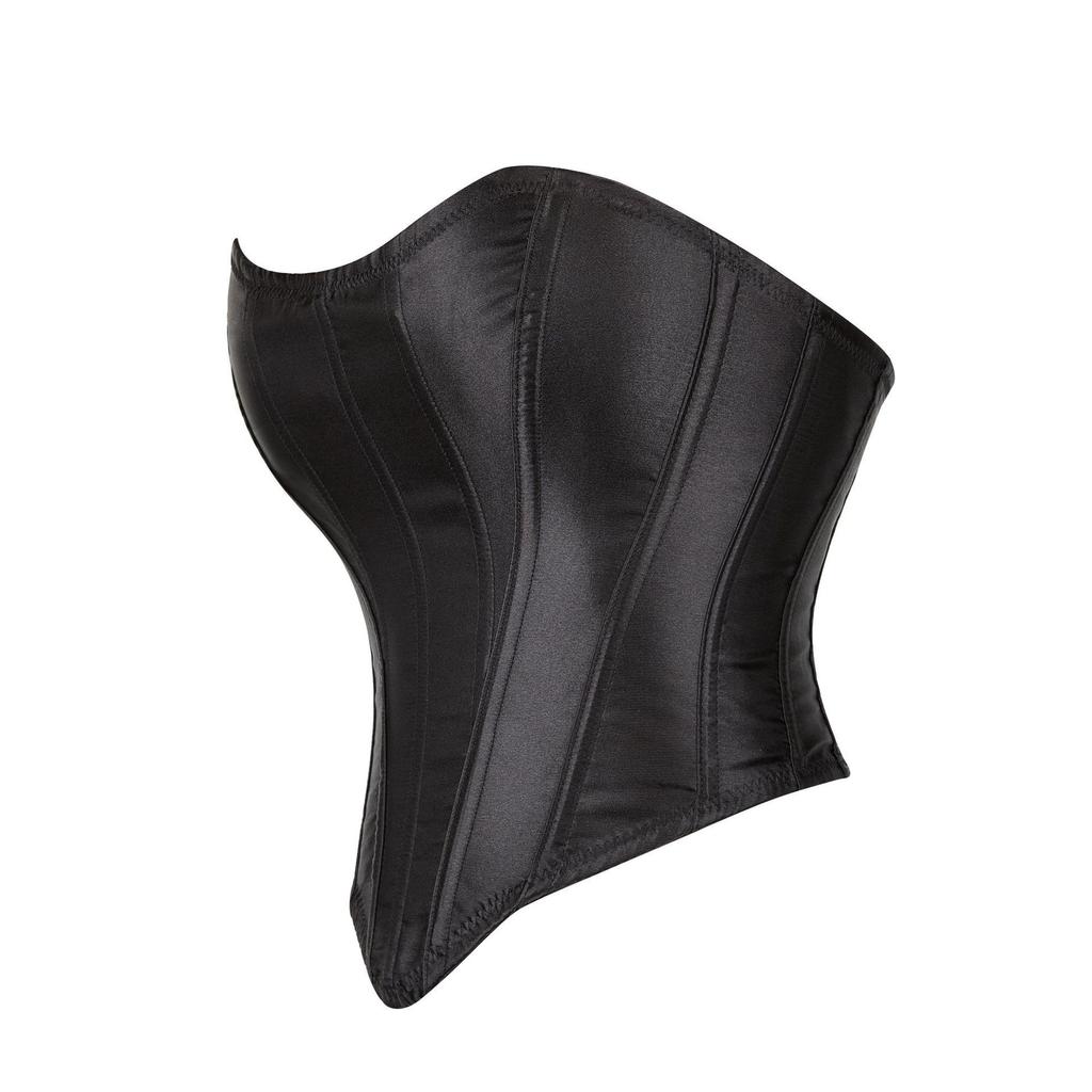 Damen Sexy Bustier Korsett Top Öse Schnürung Blumendruck Push Up Crop Tops Vintage Tank Top Party Clubwear Mieder