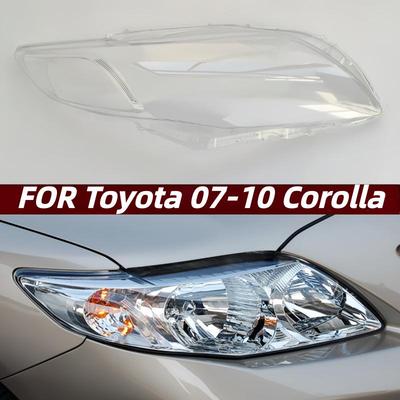 Headlight Cover for 2007-2010 Toyota Corolla Front Light Shell