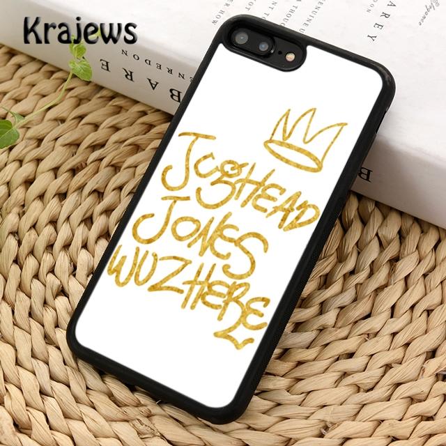 Riverdale Jughead Jones Woz Here Phone Case Cover For iPhone 17 Air 16 15 14 plus 12 13 pro max coque Fundas