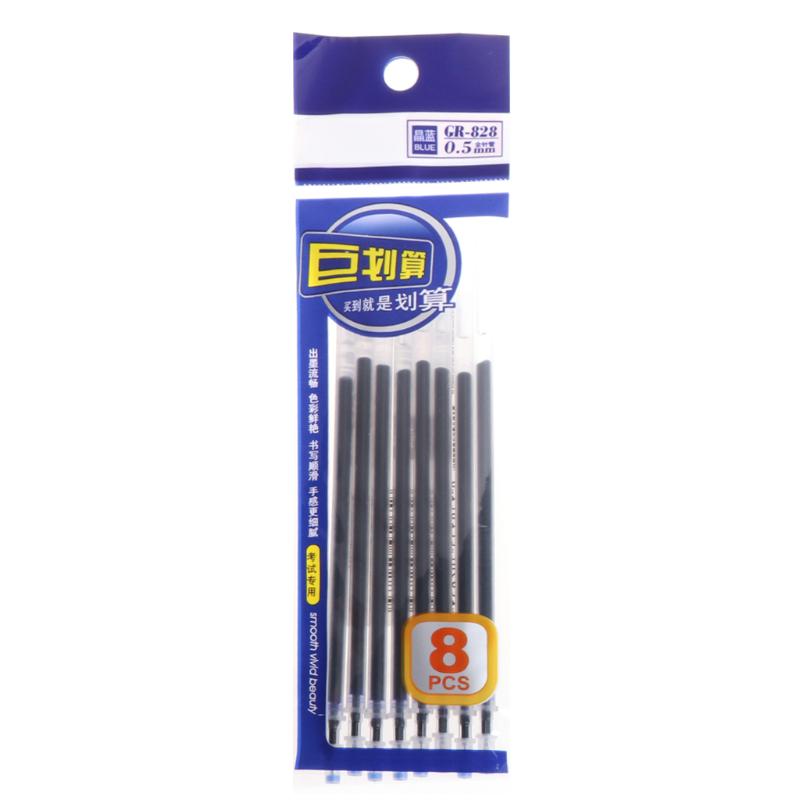 Sat n Al n 8Pcs Set 0 5mm Tip Gel Ink Pen Refills Smooth Writing Study sat-n-al-n-8pcs-set-0-5mm-tip-gel-ink-pen-refills-smooth-writing-study