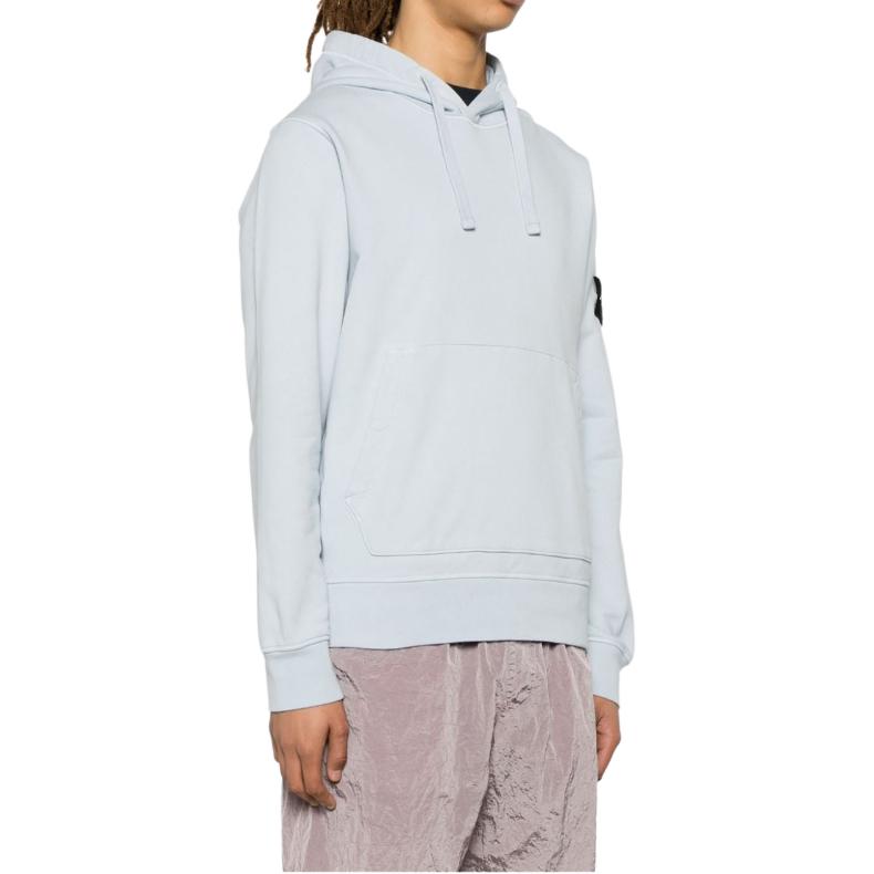 STONE ISLAND Compass Patch Drawstring Hoodie 801564151-V0041