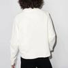 Y-3 Ss22 Solid Color Logo Raglan Sleeve Pullover Long Sleeve Sweatshirt Women Sweatshirt Off-White HG6127