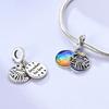 New Copper Charms Beads Pendants Colorful Tree Of Life Cosmic Starry Sky Charms For Women Bracelet Diy Jewelry Gift