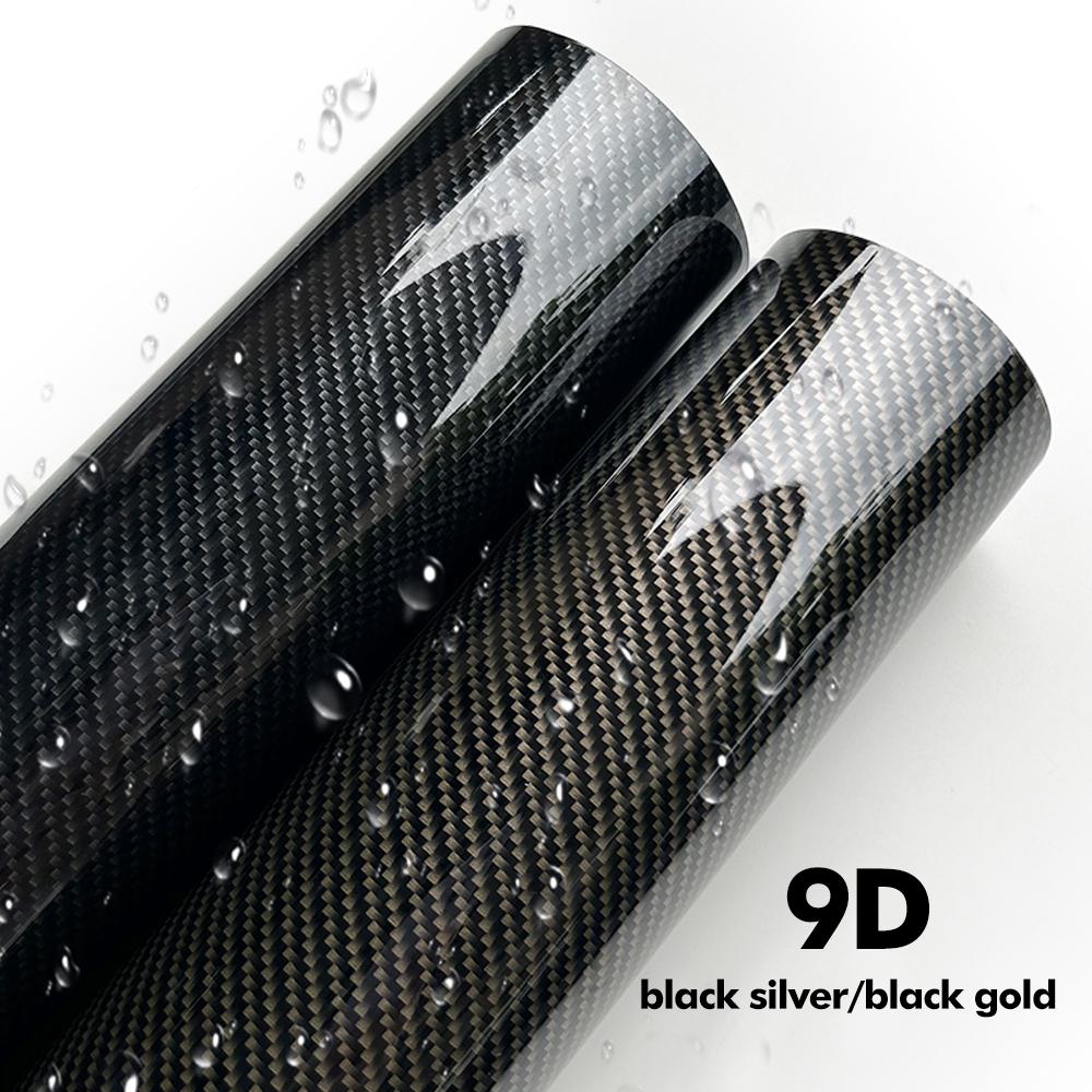 High Gloss 6D/9D Carbon Fiber Black Red Motorcycle Stickers for Car Vinyls Forged Carbon Wrap Vinyl Paper for Car Wrapping Film