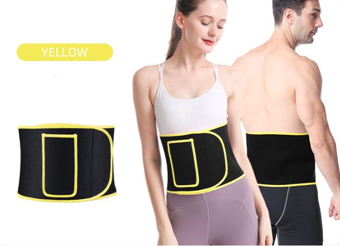 Neoprene Waist Trainer Body Slimming Shaper Fitness Training Sauna Weight Loss Sweat Belt Waist Trimmer Belt