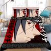 I-Itachi Anime U-Uchiha Duvet Cover Set Home Style Bedding Soft Laundry Cotton Bed 3 Piece Set Student Dormitory Gift
