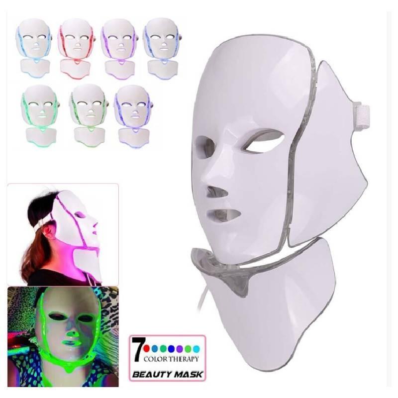 Advanced Beauty Mask With Colorful Led Lights For Home Skincare Photon Rejuvenation