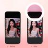 Carga USB Luz de Anillo LED para Selfies Lente para Teléfono Móvil Lámpara de Anillo LED para Selfies para Teléfono iPhone Samsung Xiaomi Huawei Luz para Selfies