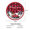 Christmas Disposable Party Set: Cutlery, Plates, Tablecloth, Napkins, and Decorations