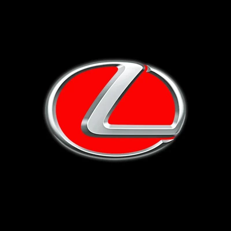 

2PCS LED Car Door Projector Welcome Lamp Ghost Shadow Light Accessorie For Lexus GS IS LS500h ES260 ES300h RX350h NX260 UX260 LM