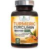 Nutrition Nature's Turmeric Curcumin with Bioperine 2600mg 180 Capsules 1 Pcs