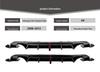 Rear Bumper Diffuser for Volkswagen Golf MK6 (2008-2012) Standard Edition