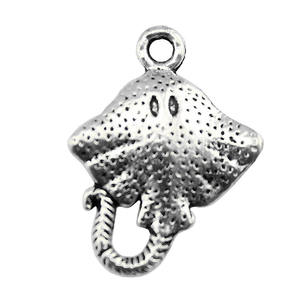 Fisch-Anhänger Vintage Legierung Anhänger Für DIY Schmuck Meeres-Thema Bastelbedarf