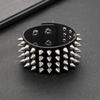 Modern Pointed Studs Multi Layer Leather Bracelet Adjustable Secure For Fashion Lovers Stylish Accessory Perfect Gift