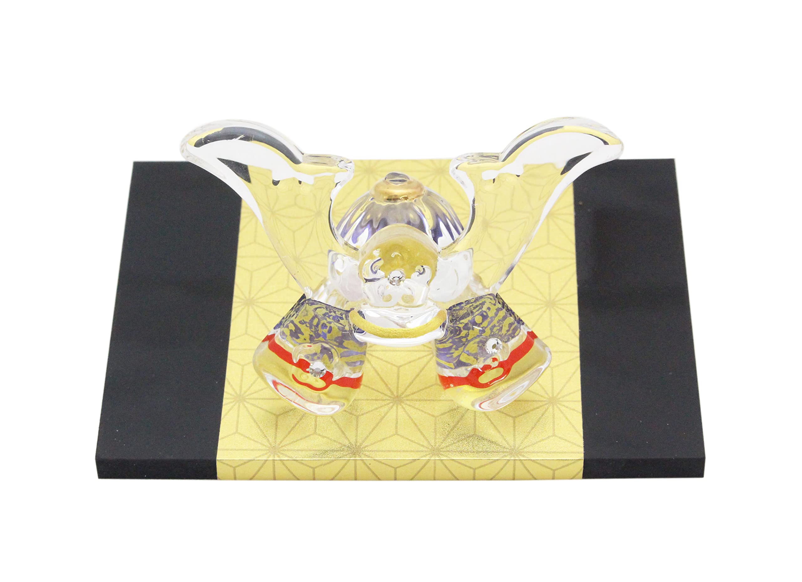 

Craftsman House Day Yuu Glass Kabuto Helmet Ornament Boys (Purple)