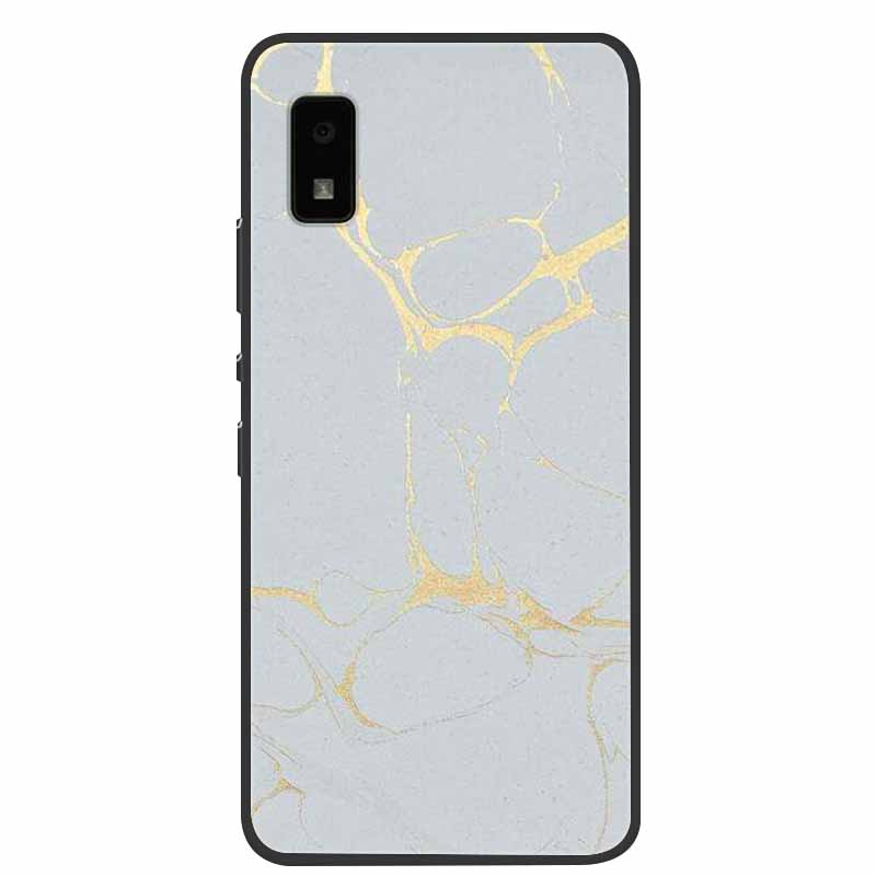 

For Sharp Aquos Wish2 Wish 2 Case SH-51C Marble Soft TPU Silicone Black Back Cover for Sharp Aquos Wish3 Phone Case Wish3 SH-53D Aquos Wish