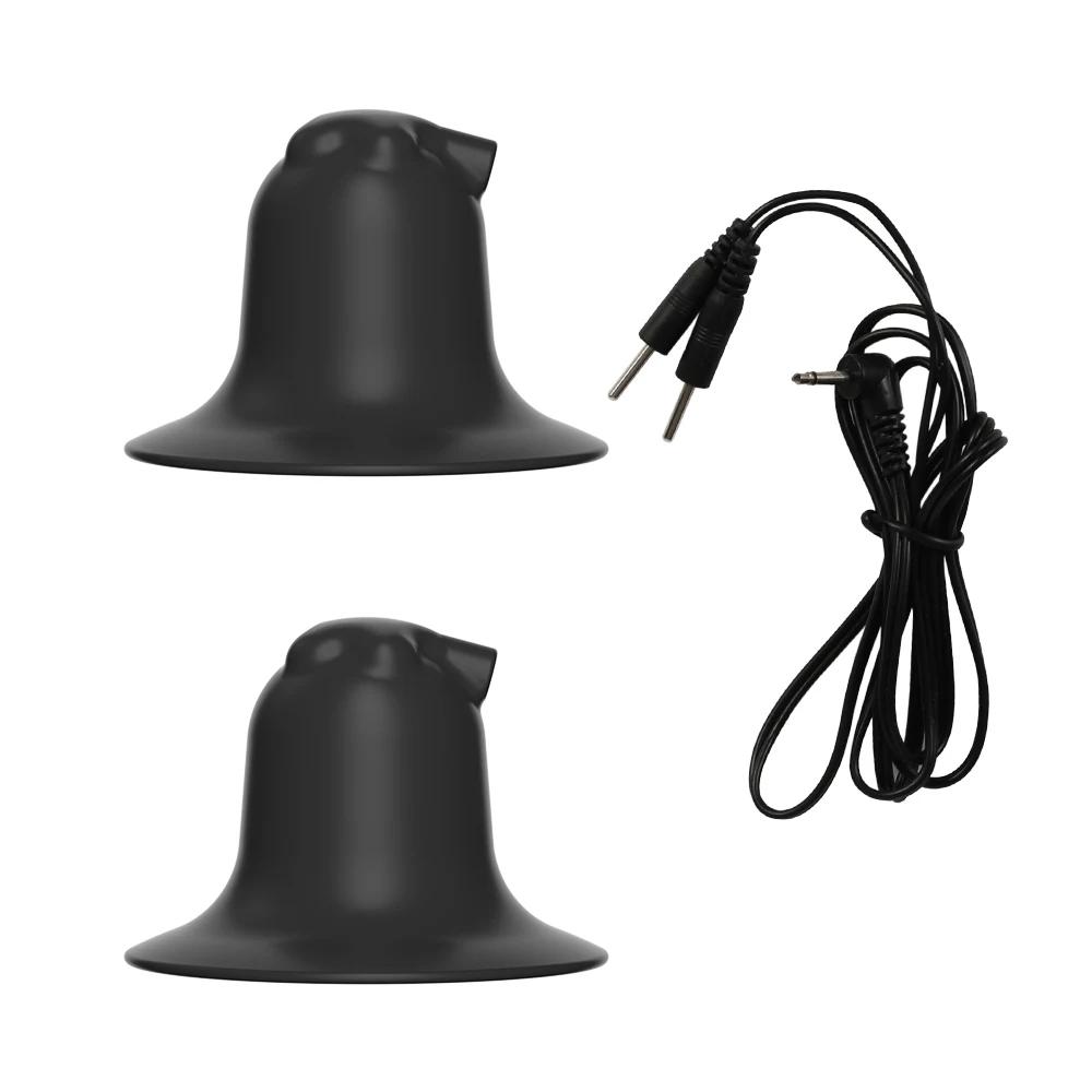 Electric Shock Nipples Clamps Breast Stimulation Metal Labium Clitoris Clips Slave  Bondage Chest Massage  Sex Toys 18+