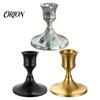 Minimalist Candle Stand Candlestick Holder for Tealight or Pillar Candles, Metal European Simple Decorative Holder, Romantic Wedding Decor Dinner