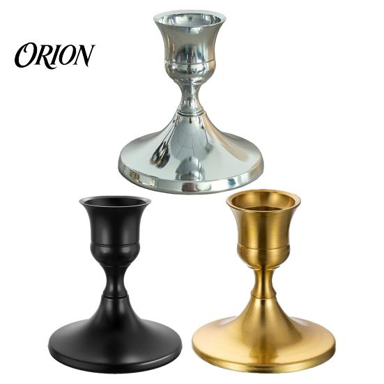 Minimalist Candle Stand Candlestick Holder for Tealight or Pillar Candles, Metal European Simple Decorative Holder, Romantic Wedding Decor Dinner