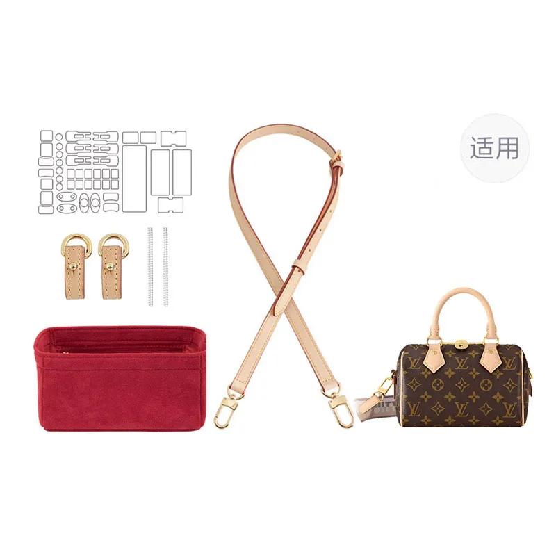 Luxury Care Artisan Workshop Cow Leather Bag Accessory Combination Women's Multicolor (Unisex) Bag Accessories QDW0434