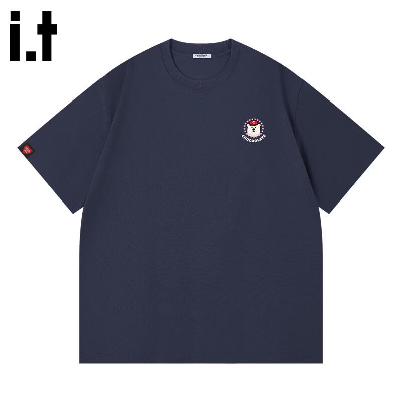 :CHOCOOLATEit Mini Bear Print 100% Cotton Short Sleeve T-Shirt