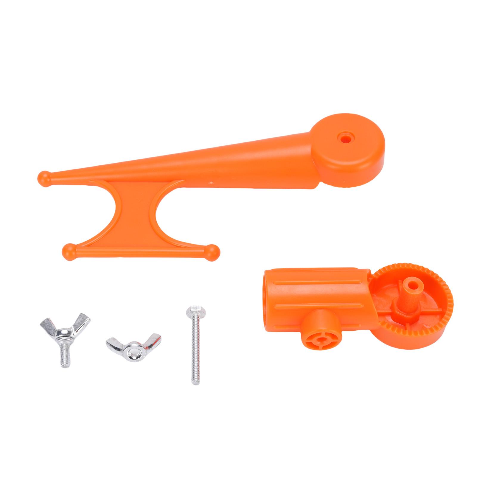 Shoemst Handy Hook Multi Purpose Adjustable Elbow Plastic Poles Extension Utility Hook Attachment For Bird Feeding