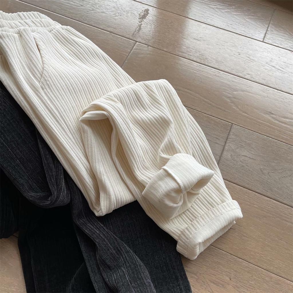 2021 Autunno e Inverno Nuovi pantaloni a gamba larga Ciniglia di seconda  generazione Pantaloni larghi Pantaloni casual da donna Slim acquista in  modo economico — spedizione gratuita, recensioni reali con foto — Joom