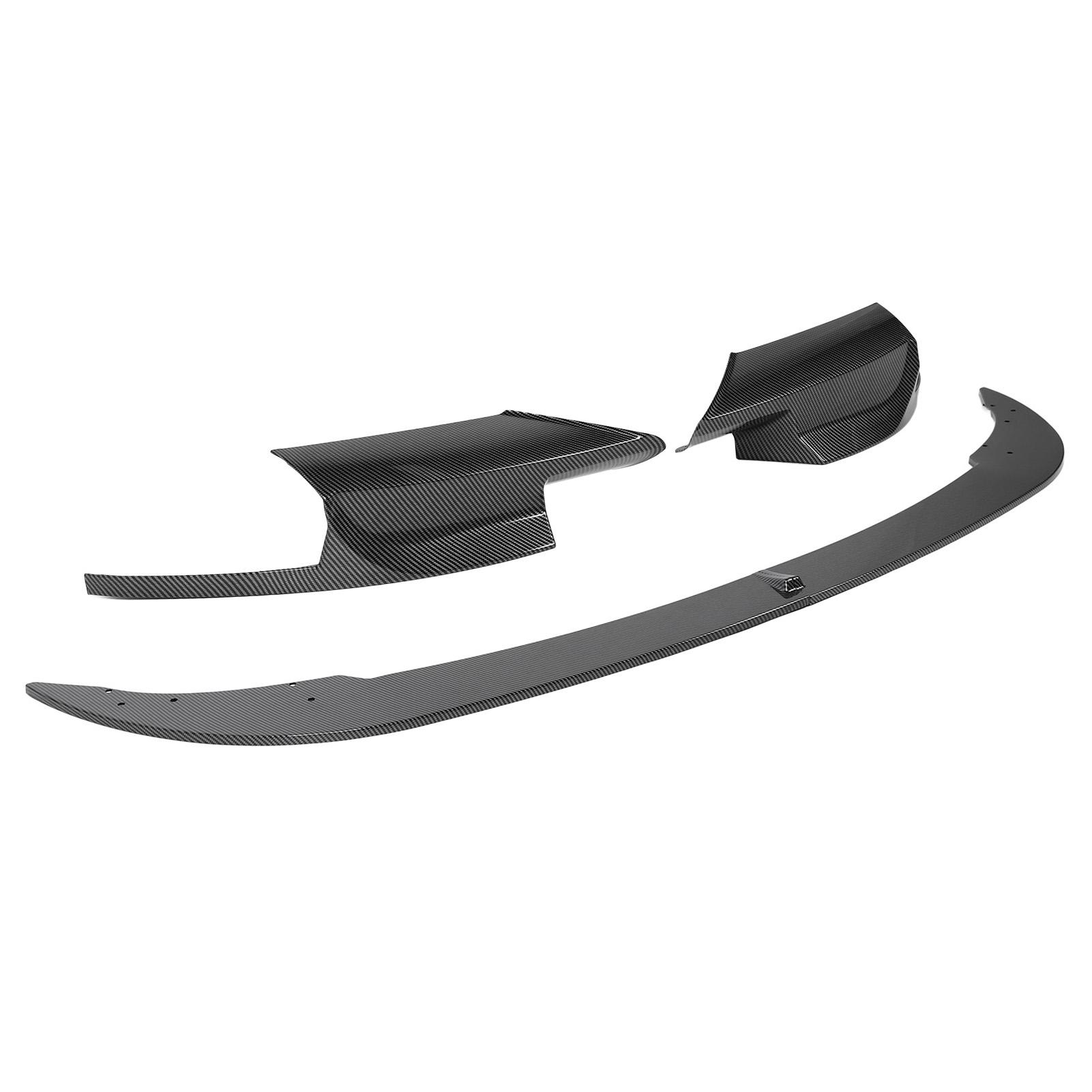 Front Bumper Lip Spoiler Diffuser Set