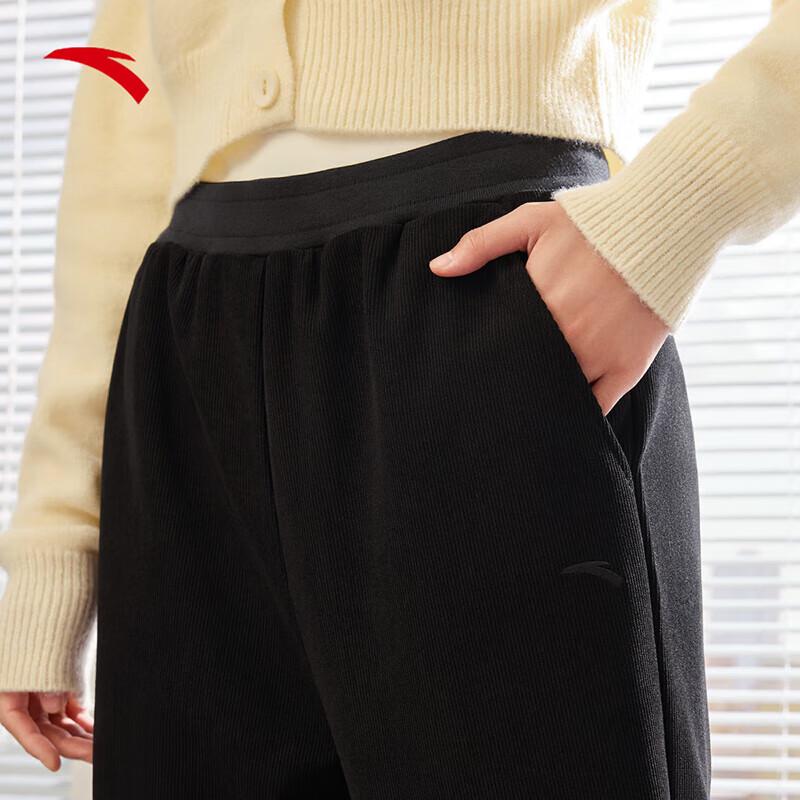 Anta Women s Fleece Lined Straight Leg Sweatpants XL