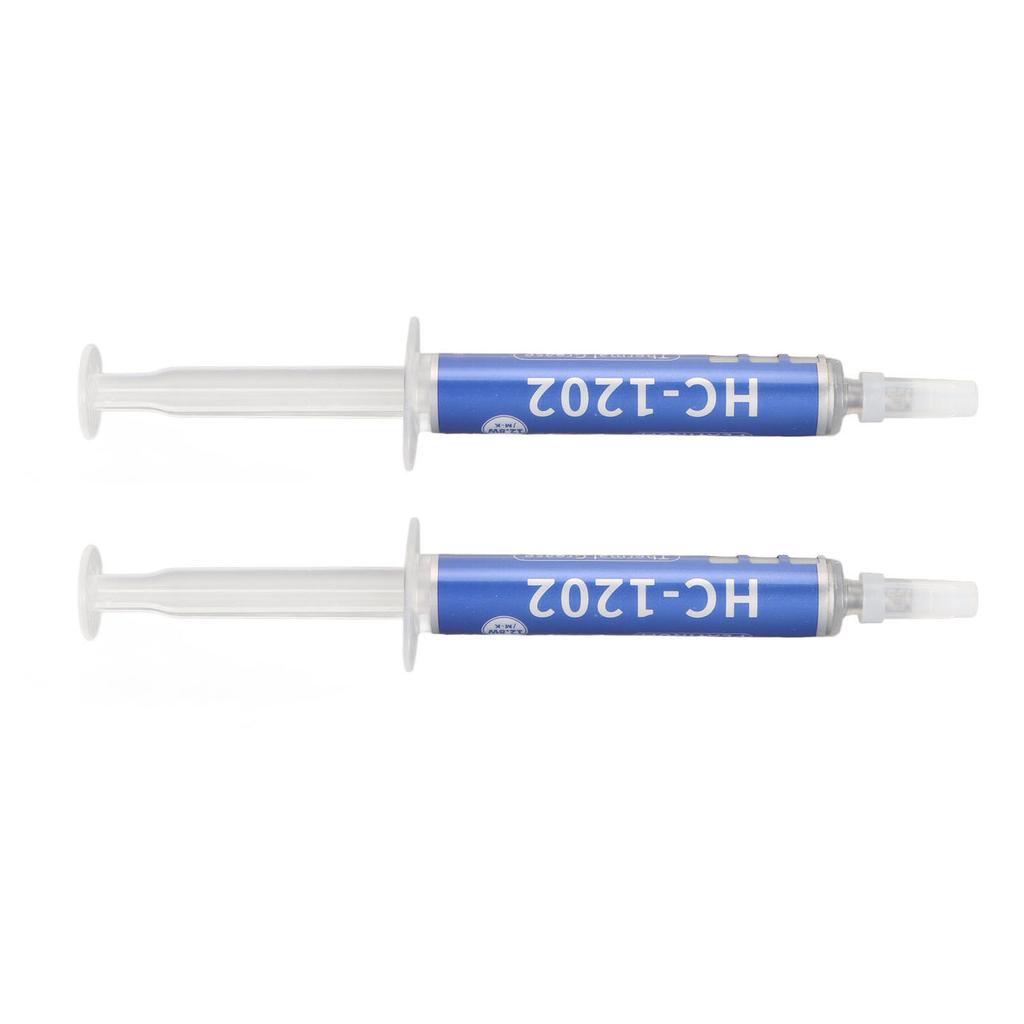 2PCS Thermal Paste 12.8W m.k High Thermal Conductivity Heatsink Cooling Grease Thermal Computer Paste for CPU GPU PC