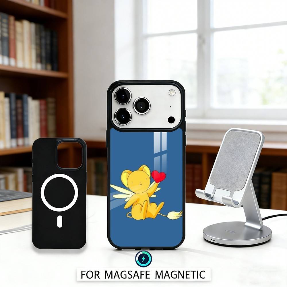 

Чехол для телефона Card Captor Sakura для iPhone 17, 16, 15, 14, 13, 12, Pro, Max, с поддержкой магнитной беспроводной зарядки MagSafe iPhone15PROMAX