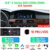 8.8" Wireless Carplay Auto Car Radio For BMW 5 Seires E60 LHD 2006-2012 CCC CIC System Android 13 GPS Multimedia Video Player FM BT